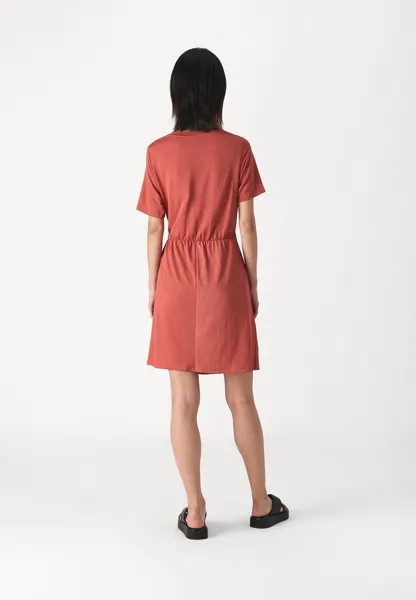 Повседневное платье VINATALIE SOLID DRESS VILA, светло-красный