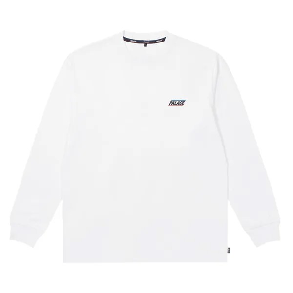 Лонгслив Palace Basically A Long-Sleeve 'White', белый