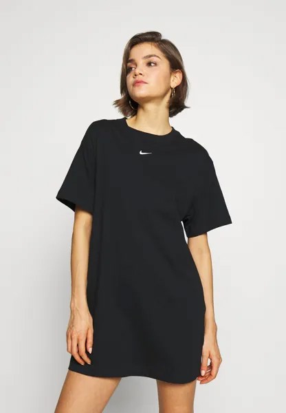 Платье из джерси Nike, черно-белый