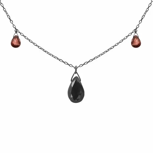 Колье ELEMENT47, серебро, 925 проба, длина 40 см.