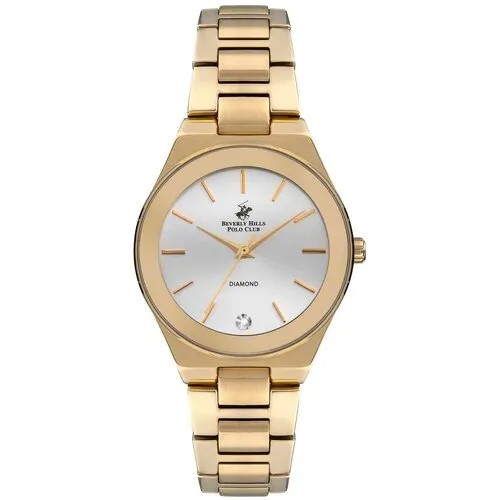 Наручные часы Beverly Hills Polo Club Часы Beverly Hills Polo Club BP3229X.130, золотой, серый