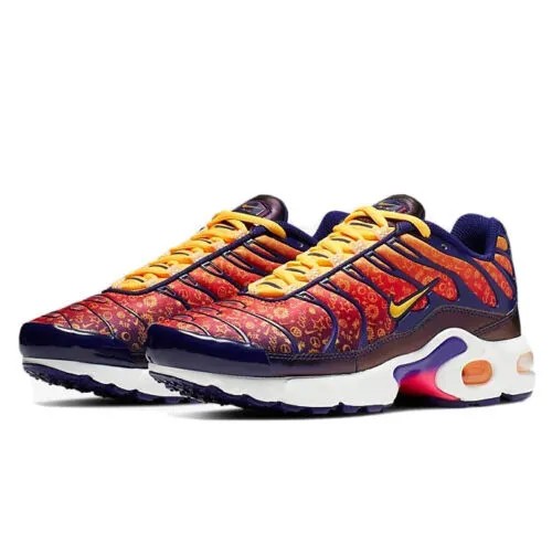 Кроссовки Nike Air Max Plus GS Youth Size 7 Кроссовки для бега Разноцветные кроссовки