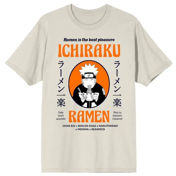 Футболка с коротким рукавом BIOWORLD Naruto, натуральный