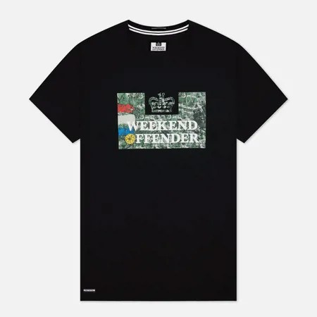 Мужская футболка Weekend Offender Badman, цвет чёрный, размер S
