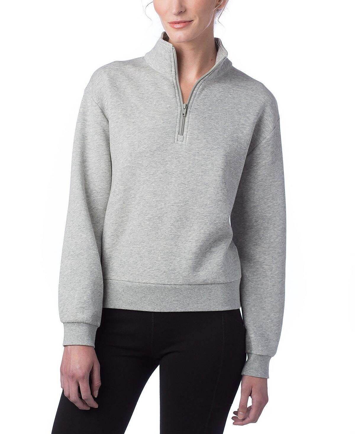 Женская толстовка eco cozy из флиса с воротником под горло Macy's, мульти