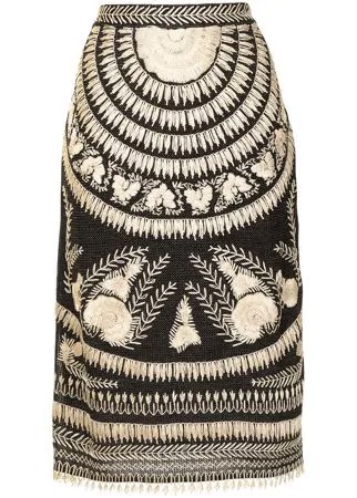 Ralph Lauren Collection юбка-карандаш с абстрактным узором