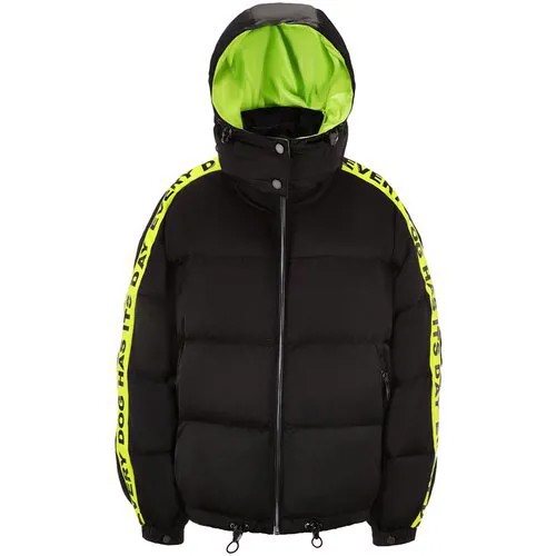 Куртка для активного отдыха Jog dog 112104 Black/Lime (US:XXS/XS)