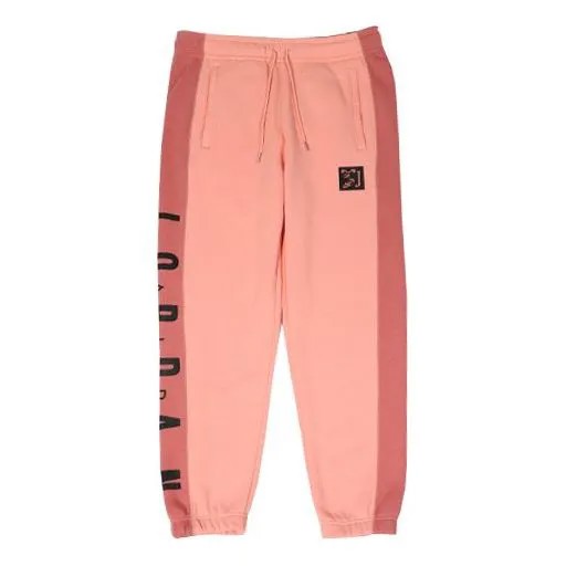 Спортивные штаны Air Jordan Fleece Lined Stay Warm Sports Long Pants Pink, розовый