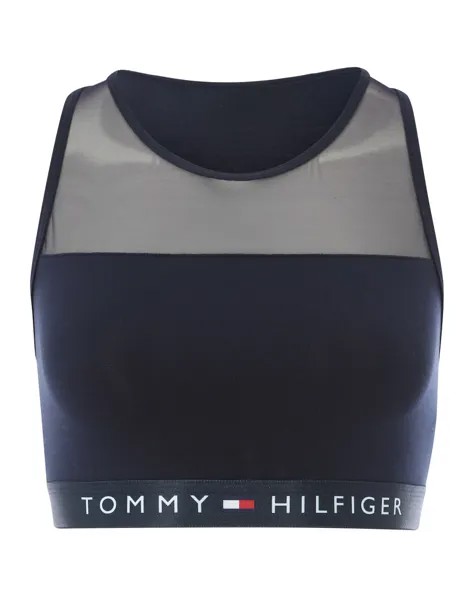 Бюстгальтер без косточек Tommy Hilfiger, темно-синий