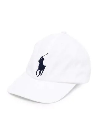 Ralph Lauren Kids кепка с вышитым логотипом