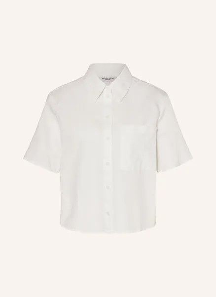 Блузка-Рубашка с льном Marc O'Polo Denim, белый