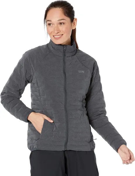 Легкая куртка Stretchdown Mountain Hardwear, цвет Dark Storm Heather