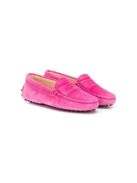 Tod's Kids однотонные лоферы