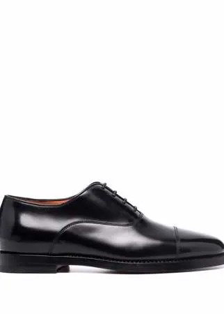 Santoni оксфорды на шнуровке