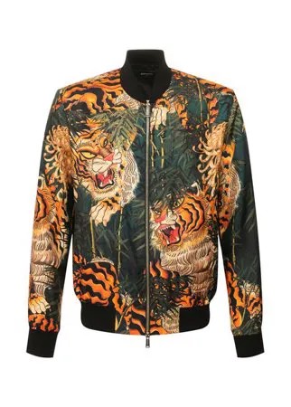 Шелковый бомбер Dsquared2