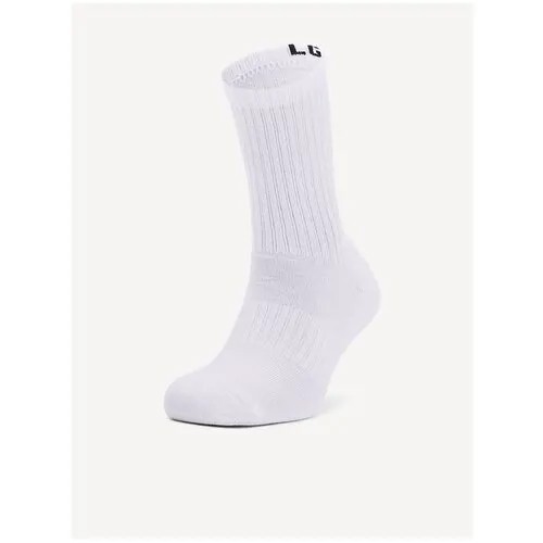 Носки Under Armour Core Crew 3Pk Socks Белый Lg 1358345-100