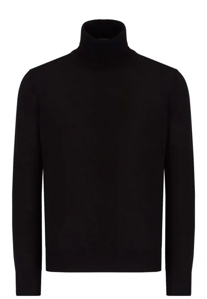 Водолазка мужская Emporio Armani 134377 черная 52 EU