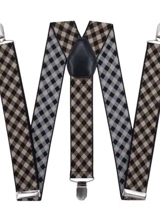 Подтяжки OTOKODESIGN 54167 коричневые/клетка