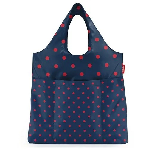 Сумка складная mini maxi shopper plus mixed dots red Reisenthel AV3075