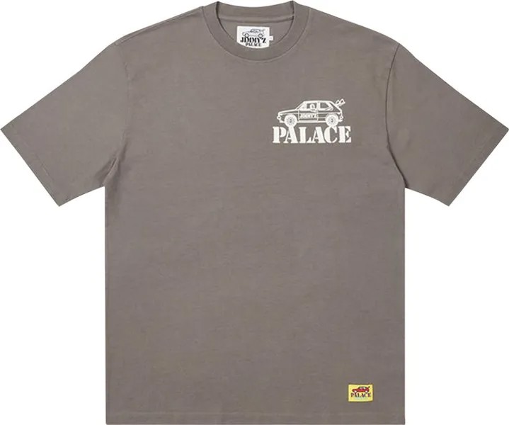 Футболка Palace Jimmy'z Washed T-Shirt 'Grey', серый
