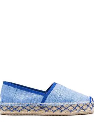 Car Shoe эспадрильи с декоративной строчкой