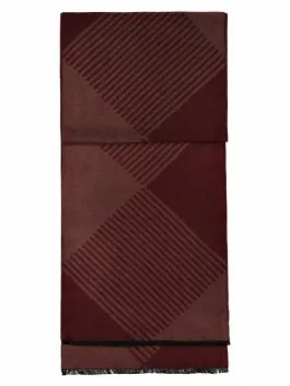 Шарф мужской Labbra 01-00040960 бордовый, 30х180 см