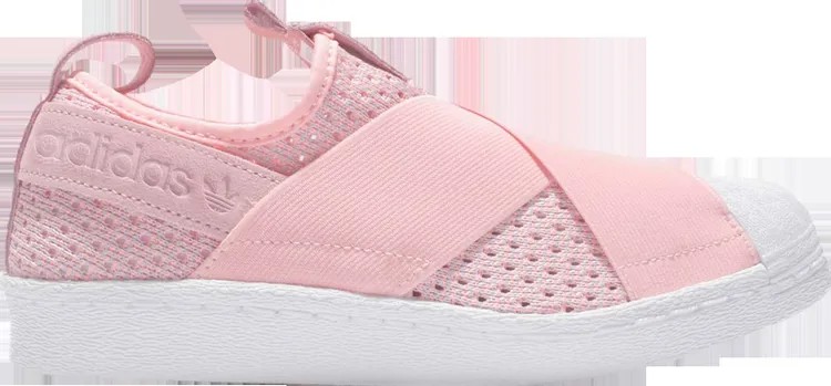 Кроссовки Adidas Wmns Superstar Slip-On 'Haze Coral', розовый