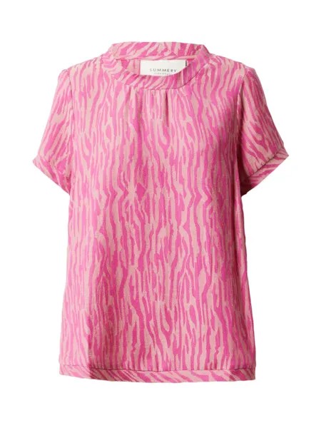 Рубашка Summery Copenhagen, малиновый/пастельно-розовый