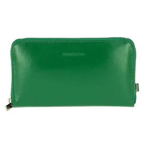 Женское кожаное портмоне Versado VD036 green
