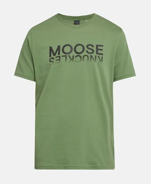 Футболка Moose Knuckles, зеленый