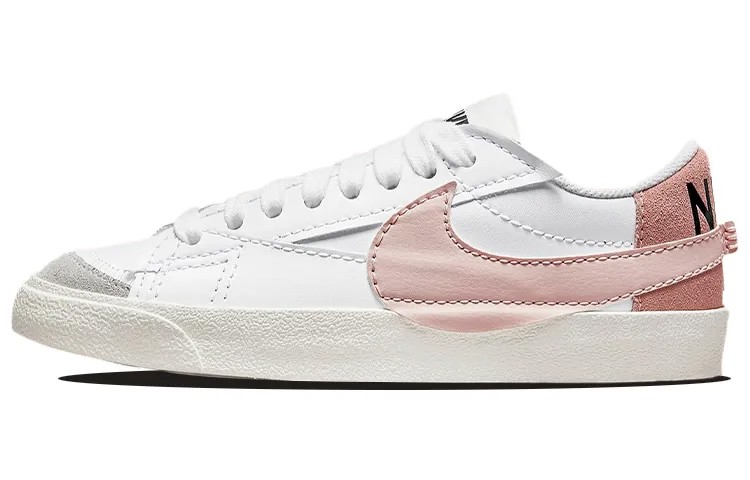 Оксфорды женские Nike Blazer Low 77 Jumbo, белый / розовый