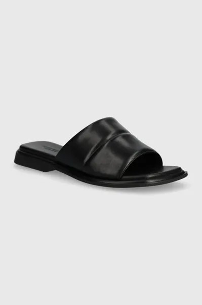 Кожаные шлепанцы Izzy Vagabond Shoemakers, черный