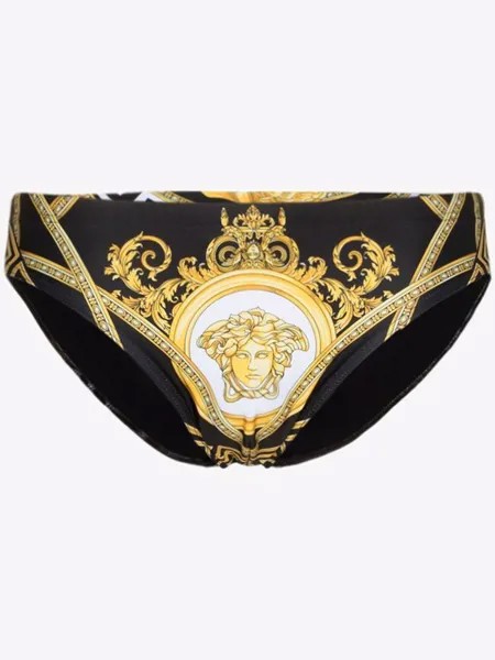 Versace плавки с принтом Barroco