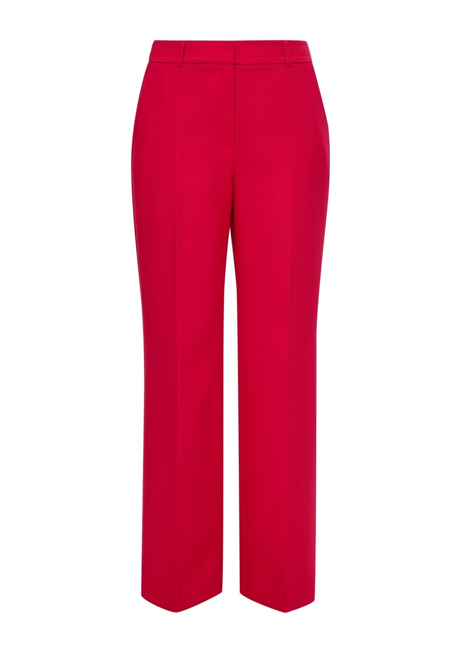Брюки s.Oliver BLACK LABEL Wide leg Pleated Pants, красный