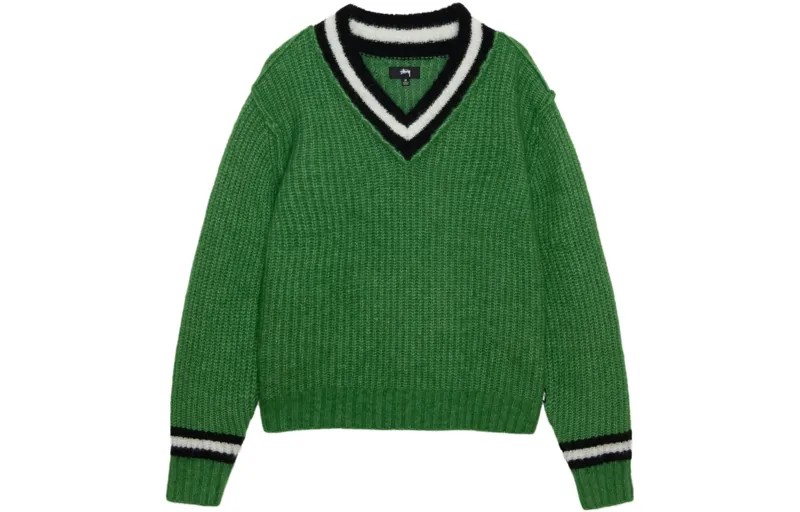 Свитер Stussy унисекс, Зеленый