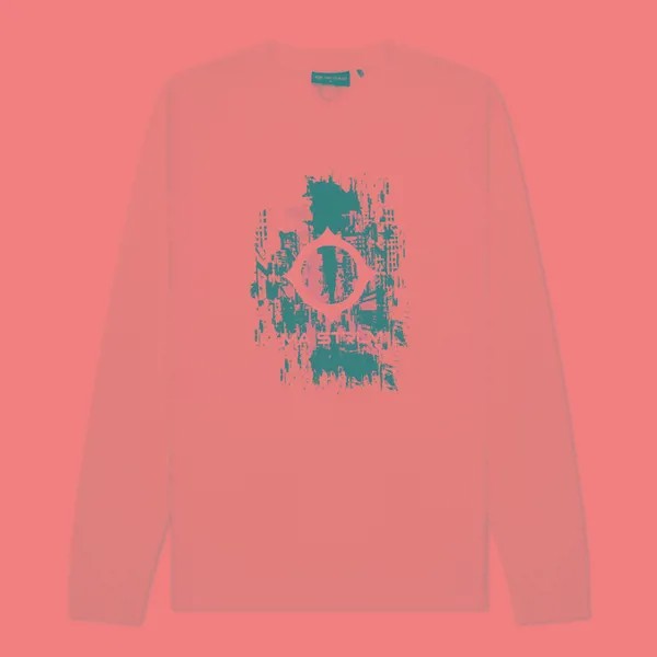 Мужской лонгслив MA.Strum Centre Chest Logo Print