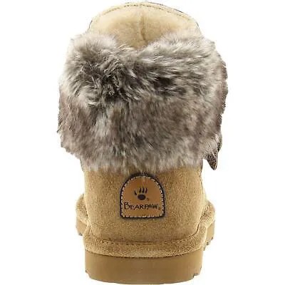 Bearpaw Womens Koko Suede Fur Lined Зимние сапоги для холодной погоды Обувь BHFO 2837