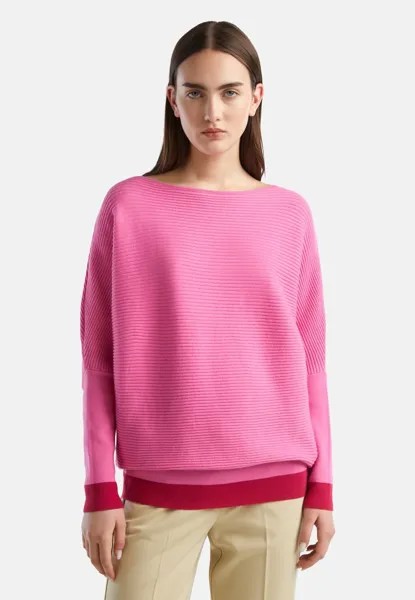 Джемпер BOAT NECK  United Colors of Benetton, розовый