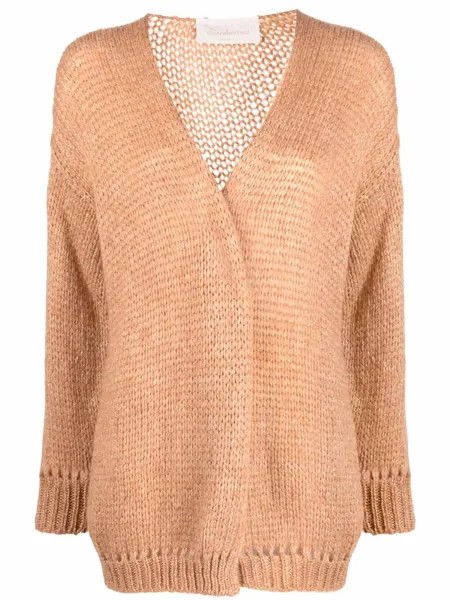 Chiara Bertani knitted long-sleeve cardigan