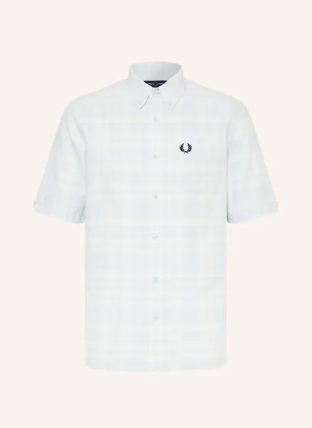 Рубашка Kurarm m7823 стандартного кроя Fred Perry, голубой