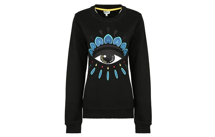 Толстовка женская Kenzo, черный / синий
