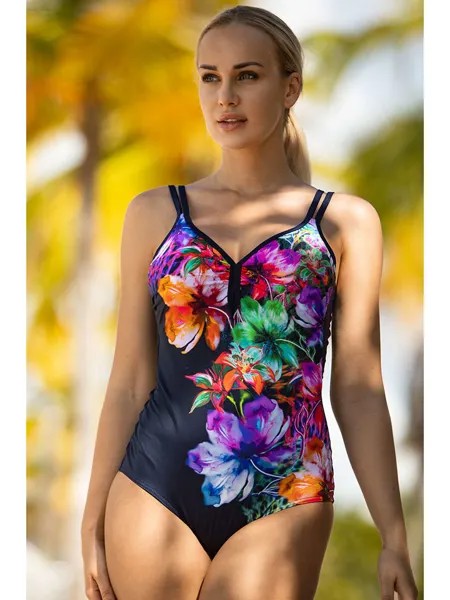 Купальник Verano, цвет dunkelblau/bunt