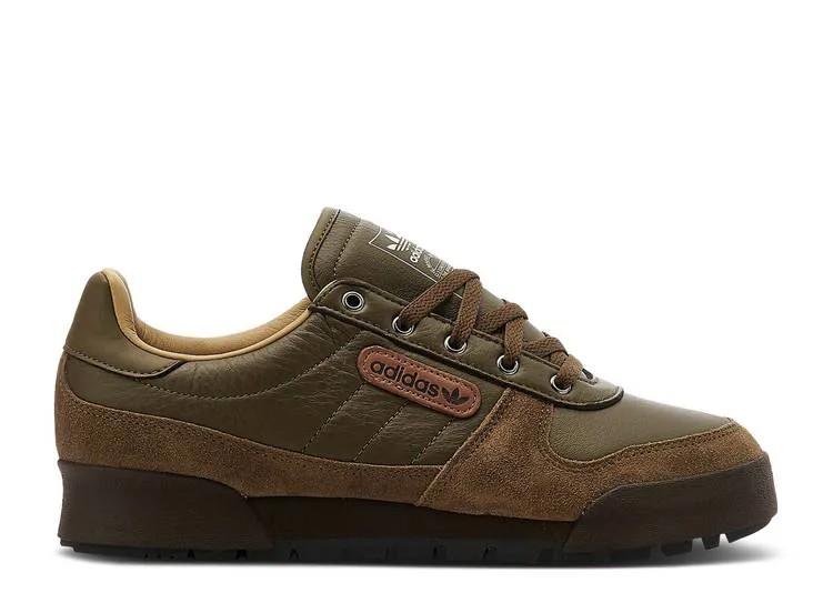 Кроссовки Adidas CARNFORTH SPZL 'TRACE OLIVE', оливковый