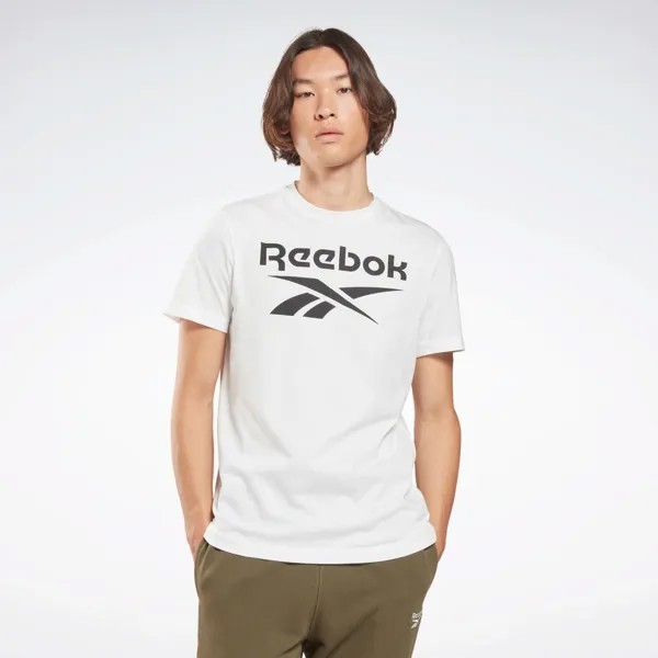 Футболка мужская Reebok Identity Big Logo T-Shirt белая XS