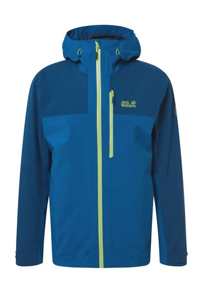 Функциональная куртка мужская, спортивная, с капюшоном Jack Wolfskin, цвет Blue Daze