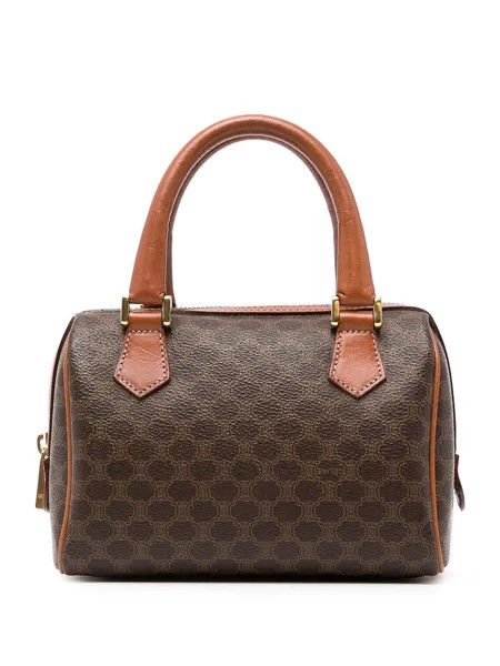 Céline Pre-Owned сумка Boston 1990-х годов с узором Macadam