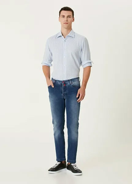 Джинсы Kiton, синий