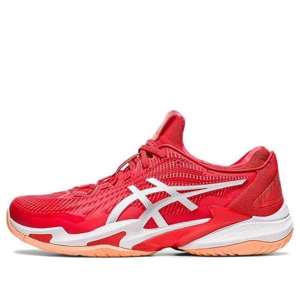 Кроссовки Asics Court FF 3 Novak Tennis Shoes 'Fiery Red', красный