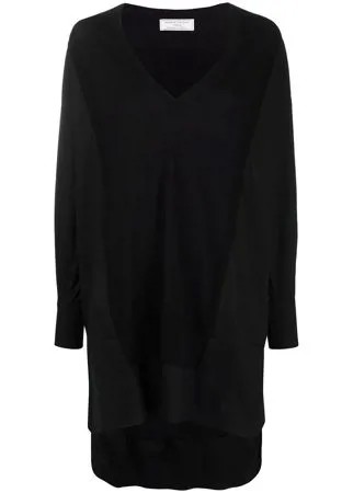 Société Anonyme платье с V-образным вырезом и бахромой