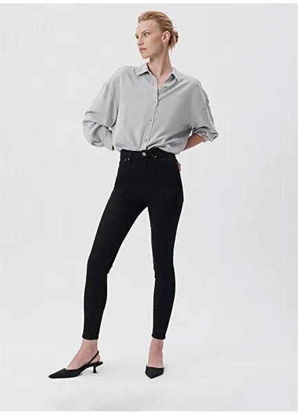 Женские джинсовые брюки SERENAY Super Skinny в форме черного золота 100980-35248 Mavi